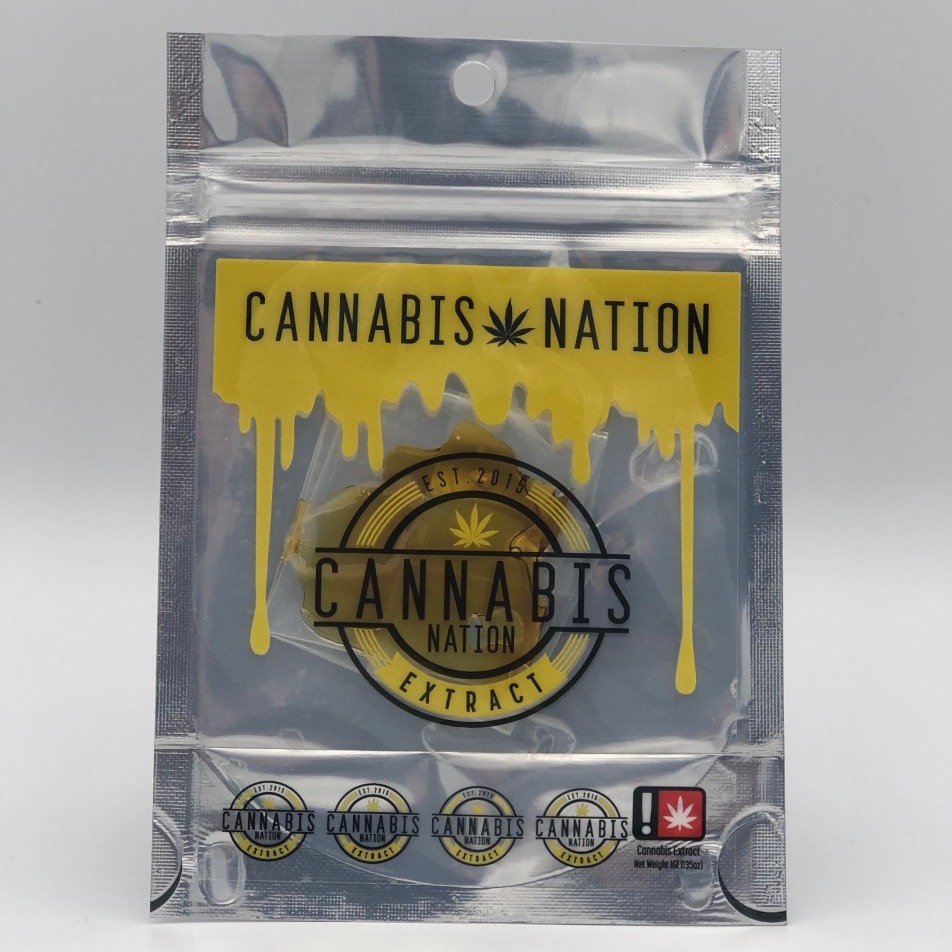 Cannabis Nation Dispensaries Cherry Vanilla Cookies Shatter 1g Leafly